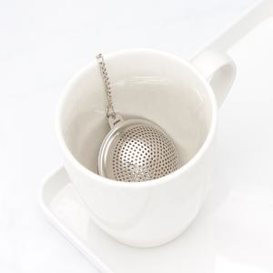 Colador de Té y Filtro de Café Ecológico de Metal, Infusor de Té de Acero Inoxidable con <span class=keywords><strong>Cadena</strong></span> - Product Image 2