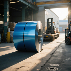 Bobine galvanisée enduite de couleur de Ppgi/feuilles de Galvalume de toiture en métal/matériaux de construction Prepinted petit pain en acier - Product Image 2