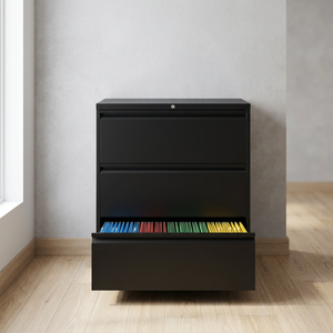 Wholesale Detachable Structure Space-saving Metal Low Cabinet Steel Office Storage Lateral <b>Drawer</b> Cabinet <b>File</b> with Key - Product Image 6