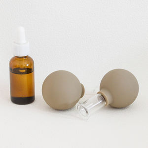 Ensemble de ventouses en <span class=keywords><strong>verre</strong></span> 2 en 1, anti-<span class=keywords><strong>cellulite</strong></span>, ventouses à aspiration sous vide, réduction des ridules, ventouses faciales - Product Image 4