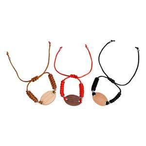 Pulseras NFC de madera al por mayor con chip de 13,56 MHz para revendedores y empresas de planificación de eventos - Product Image 1