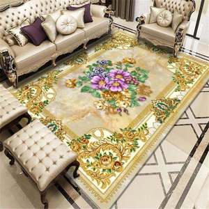 พรมพิมพ์ลายดิจิทัลสไตล์สแกนดิเนเวียนที่ปรับแต่งได้ ซักทำความสะอาดได้ - Product Image 6