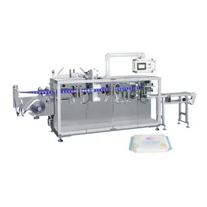 Automatic Wet Wipe Making Machine For Baby Wipes Wet Towel Tissue Manufacturing Packing Production Line 12 Lane Low Price