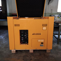 Mini générateur électrostatique Portable 6kw, kit de micro générateur Diesel silencieux, prix à distance