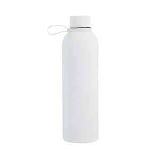 BPA FREE 500Ml Eco-Friendly Soft Touch <b>Small</b> Mouth Stainless Steel Insulated <b>Bottle</b> Latest Double Wall Vacuum Flask With Handle - Product Image 3