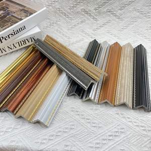 Décoration en mousse PS décoration intérieure mur en plastique coins de bord de gaufrage à angle droit pour moulage de panneau de plafond - Product Image 3