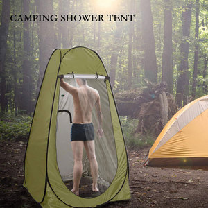 Tente de toilette pliante portable pour le camping, tente de douche pop-up pour se laver et se changer lors du camping - Product Image 4