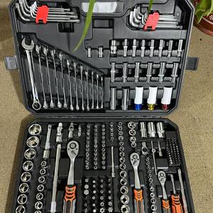 222 PCS Socket Wrench Combination Hard Case Package Socket <strong>Set</strong> Car Repair <strong>Spanner</strong> Tool Kit Socket <strong>Ratchet</strong> <strong>Set</strong> Hand Tool Box Kit - Product Image 3