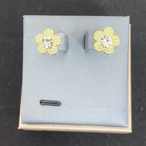 Collier Fleur Capsule Entièrement Sertie de Diamants, <span class=keywords><strong>Parure</strong></span> de Bijoux en Zircon Romantique et Luxueuse, Cadeau de Soirée Haut de Gamme - Product Image 3