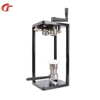 Machine à sceller manuelle portable pour canettes, bouteilles de boissons, canettes de soda, bière, jus, et pots en plastique – Sertisseuse de canettes