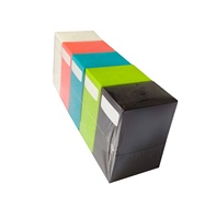 Boîte de cartes à jouer en plastique PP avec revêtement UV d'usine personnalisable Boîte de rangement multifonctionnelle pour l'organisation des cartes