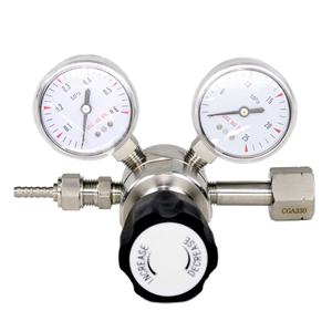 SS316L de dióxido de azufre regulador de gas SO2 del regulador del cilindro de gas - Product Image 1