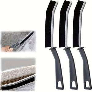 <b>Thin</b> Slim Toilet Cleaning Crevice Brush Kitchen Bathroom Cleaning Tools Window Tile Gap Door <b>Shelf</b> Crevice Cleaner for Bathroom - Product Image 6