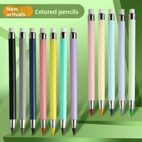 Crayon de couleur Macaron, crayon éternel sans encre, HB, ne nécessite pas de taille et ne se casse pas facilement, crayon sans encre