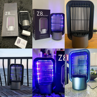 HASHONE Elektrische Muggen Killer Lamp LED Licht Muggenmelk Lamp Fly Insect Trap Indoor Outdoor Elektrische Bug Zapper Lamp