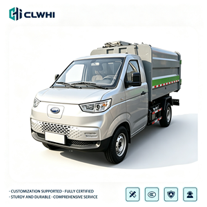 Camion à <span class=keywords><strong>benne</strong></span> <span class=keywords><strong>basculante</strong></span> électrique Karry 4X2, camion d'assainissement électrique miniature de 2,5 T pour la collecte et le transport des déchets - Product Image 1