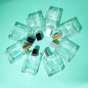 Botella de Perfume Cuadrada de Vidrio Esmerilado de Lujo de 10ml 15ml de la Marca LK, con Pulverizador de Niebla Fina y Tapa de Plástico Serigrafiada, Gran Venta - Product Image 6
