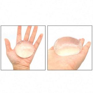Non Stick Hand Poke Toy Clay Plastic Stress Relief <b>Slime</b> Bounce Mud Transparent Crystal - Product Image 3