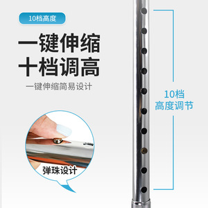 Dakang Four-legged Walking <b>Stick</b> Aluminum Alloy Bronze Color Height Adjustable 10-step With <b>Ball</b> Bearing Design For Disability - Product Image 1