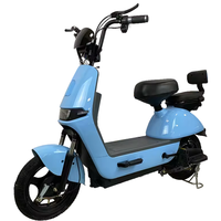 Scooter électrique 350W 48V, pneus larges, vélo électrique en acier, logo personnalisé, vélo électrique