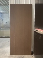 Nuevo en 2026: Revestimiento de PVC para Puertas con Diseño de Madera Realista, Panel Moderno Tallado y Grabado, Muestra Gratis