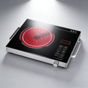 <span class=keywords><strong>Cuisinière</strong></span> infrarouge portable 2200W, <span class=keywords><strong>plaque</strong></span> chauffante électrique <span class=keywords><strong>de</strong></span> comptoir avec poignées, <span class=keywords><strong>plaque</strong></span> chauffante en céramique multifonction <span class=keywords><strong>pour</strong></span> tous les ustensiles <span class=keywords><strong>de</strong></span> cuisine - Product Image 6