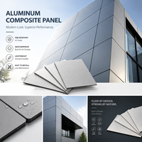 Panneau de toiture composite en aluminium en gros, résistant à la moisissure, pour revêtement mural extérieur et décoration de façade de bâtiment