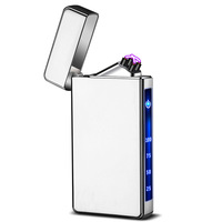 Briquet LED sans flamme à induction tactile rechargeable par USB, briquet électronique pour cigarettes, vente chaude