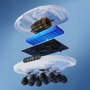 Tragbare <span class=keywords><strong>Massage</strong></span> pistole Deep Tissue Ganzkörper-Muskels chmerz linderung 12-Köpfe <span class=keywords><strong>Handheld</strong></span> <span class=keywords><strong>Electric</strong></span> Body Massager Pistole - Product Image 4