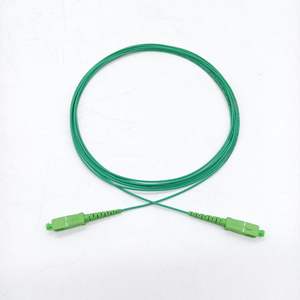 Prix ​​bas pour le cordon de brassage en fibre optique FTTH SM 9/125 G.657A2 SC APC Aqua 1.6mm LSZH 3.5m - Product Image 1