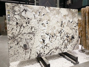 Nóng Bán tự nhiên bằng đá cẩm thạch trắng Brazil patagonia đá cẩm thạch mờ đá tiếp nhận truy cập Backlit đá cẩm thạch nền tường Bảng điều khiển - Product Image 5