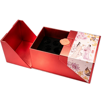 Boîte rigide personnalisée avec logo, impression en relief, emballage cadeau de luxe, impression quadricolore, revêtement UV spot, boîte en carton pour cosmétiques