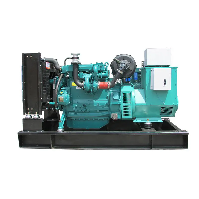 Generador diésel de 80kw con motor Cummins, conjunto de generador de 100kVA, precio más bajo