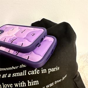 WOWCASE New Trendy Cute Puffer Phone Case Custom Cute Mobile Cover TPU Down Jacket Puffer Phone Case per Iphone 12 <span class=keywords><strong>13</strong></span> 14 Pro ma - Product Image 6