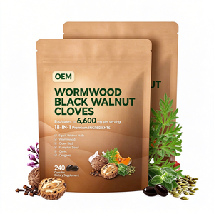 Mezcla Personalizada 18 en 1 de Nuez Negra, Ajenjo, Clavo, Ajo, Cúrcuma, Semilla de Calabaza, Orégano y Berberina para la Salud Digestiva y Limpieza Intestinal - Product Image 1