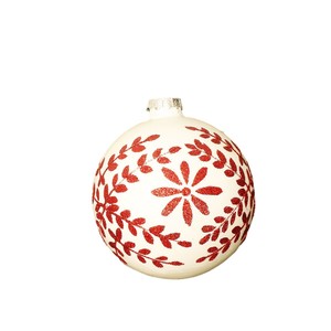 New Trend 8Cm <strong>Glass</strong> <strong>Christmas</strong> Ball <strong>Christmas</strong> Decorations <strong>Christmas</strong> <strong>Tree</strong> Hanging <strong>Ornament</strong> for Holiday Decor - Product Image 5