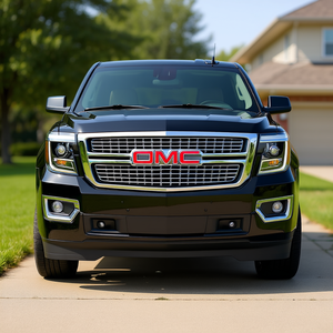 Grilles chromées 3 barres pour GMC Yukon, inserts de calandre métalliques, nouveau montage - Product Image 2