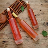Bouteille de vin en verre vide transparente de qualité alimentaire recyclable personnalisée de 50 ml à 750 ml avec bouchon pour liqueur, eau, whisky, tequila, champagne