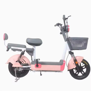 Vélo électrique rose charmant 2026 |   Siège double souple |   Amortisseur arrière |   Scooter Urbain Esthétique pour les Déplacements - Product Image 6
