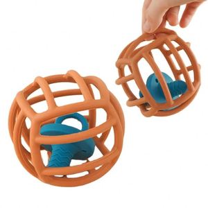 Mordedor de Silicona con Forma de Dibujo Animado, Suave, Unisex, para Bebés, Juguete Masticable para Molares, para Bebés y Niños Pequeños, Efecto Calmante y Reconfortante - Product Image 1
