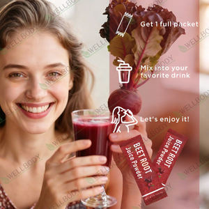 WELLBODY Nature suplemen nutrisi olahraga bubuk ekstrak bit merah bubuk jus bit bubuk akar - Product Image 5
