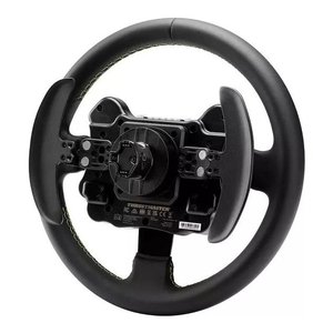 Volante simulador de conducción EVO Racing 32R con accesorios de cuero negro y amarillo 4060318 - Product Image 3