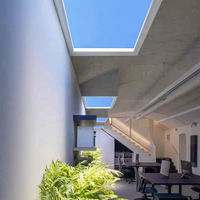 Panneau de plafond LED effet ciel artificiel pour l'architecture, la décoration intérieure et les projets d'éclairage