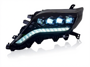 Feux de voiture compatibles avec Toyota Prado, phare 2014-2017, projecteur LED, feux de jour, accessoires automobiles - Product Image 3