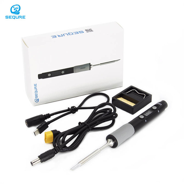 2021 Best Seller Good Price 12-24V Portable with TS-B2 or BC2 or D24 Solder Iron Tip Electric Soldering Irons