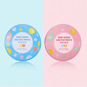 Set de Regalo para Recién Nacido, Kit de Arcilla para Moldear en 3D, Recuerdo para Bebé, Marco para Huellas de Manos y Pies, Producto Inspirado en Plastilina y Slime - Product Image 4