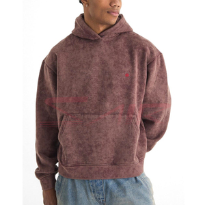 Sudadera con Capucha Extra Grande para Hombre, 100% Algodón, Estilo Urbano Personalizado, Sudadera Lisa de Invierno de Alta Calidad, Tendencia 2025 - Product Image 2