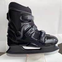 Fabricant spécialisé en Chine Chaussures de patinage sur glace d'hiver Doublure lavable Patins de location de patinoire avec matériau en maille