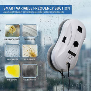 Robot aspirateur électrique pour le nettoyage des fenêtres, robot télécommandé pour <span class=keywords><strong>nettoyer</strong></span> <span class=keywords><strong>les</strong></span> fenêtres à domicile - Product Image 1