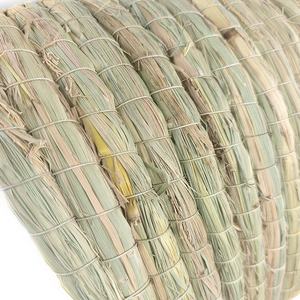 Tavşan el dokuma çim yuva tünel Pet ev kafesi, tavşan gine domuz kale, yatak, Habitat, tavşan çiğnemek oyuncak Hamster tünel .. - Product Image 5